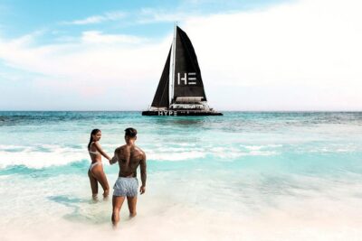 Hype Boat Club: Phuket 's Most Unique Catamaran Experience - Coral Island stop: swimming first, beach time next