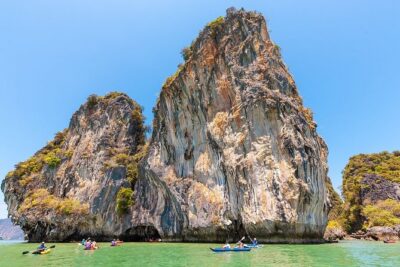 Phang Nga Bay and James Bond Island with Canoeing By Big Boat - Canoeing in Phanak Island caves (and why mangroves matter)