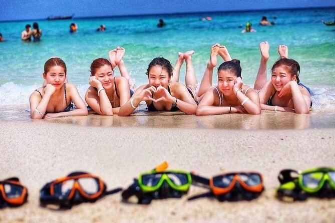 Phi Phi & Bamboo Islands Snorkeling Tour w/ Fins by Speedboat - Monkey Beach: short sightseeing break