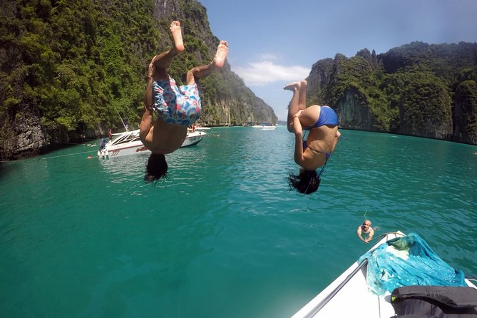 Phi Phi Islands Day Tour Bamboo and Maya Bay with Lunch By Speedboat - Bamboo Island: Vegetation Views and a Swim-Focused Hour