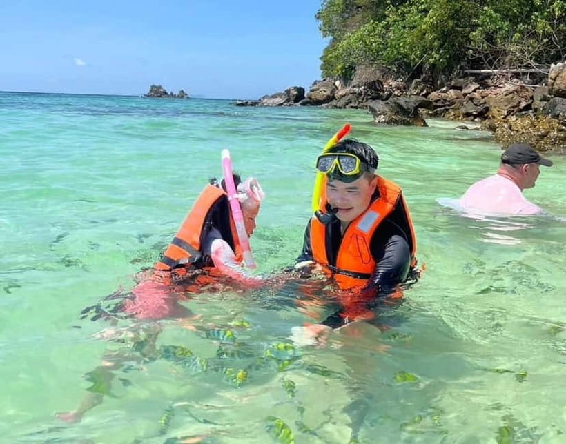 Phuket: 3 Khai Islands Tour- Snorkel & Relax (Half/Full Day) - Phuket Khai Islands: fast access to three tiny reefs