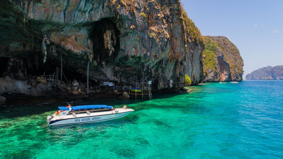 Phuket: Speedboat Day Trip to Phi Phi and Maya Bay - Lo Sama Bay + quick-hit cave and viewpoint stops